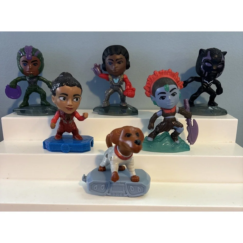 Marvel Eternals Wakanda Forever GOTG Cosmo McDonald's Happy Meal Toy Figure‎ Lot
